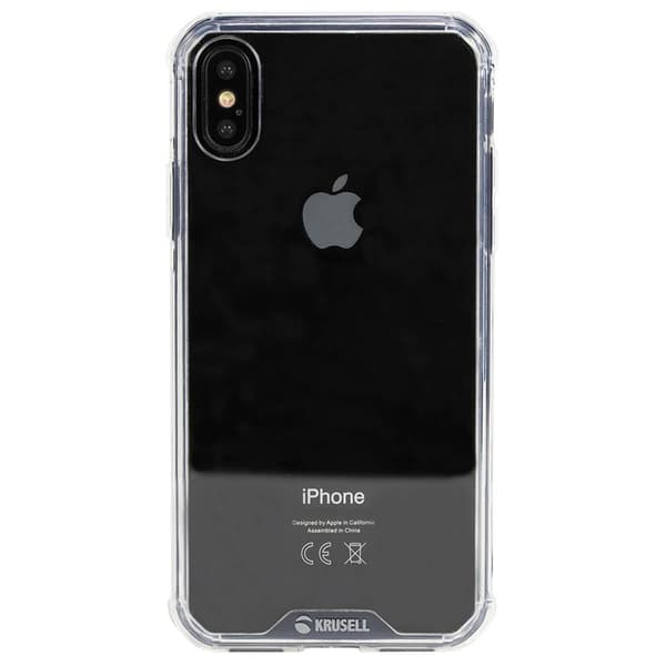 Krusell Kivik Pro Cover - iPhone X cover (gennemsigtig)