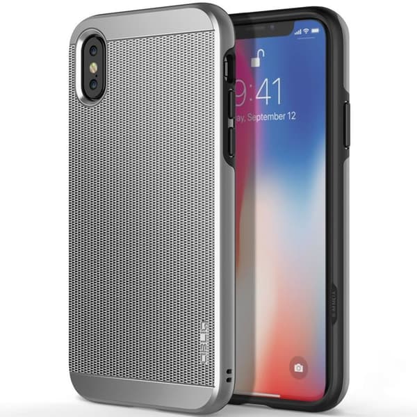 Obliq Slim Meta - iPhone Xs / X cover (satin sølv)