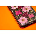 Pikkukuva 4 / 11: PURO Glam Hippie Chic -suojakuori - iPhone XR -kotelo (vihreä, aidon kukan terälehtien värinen)