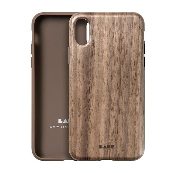 Laut PINNACLE - iPhone XR-skal tillverkat av äkta trä (valnöt)