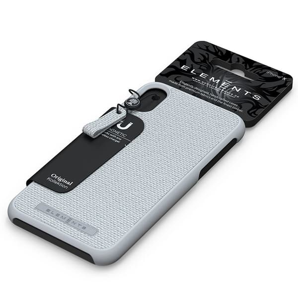 Nordic Elements Original Idun - iPhone XR Tygskal (Ljusgrått)