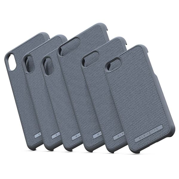 Nordic Elements Original Idun - iPhone Xs Max Stofcover (Mellemgrå)