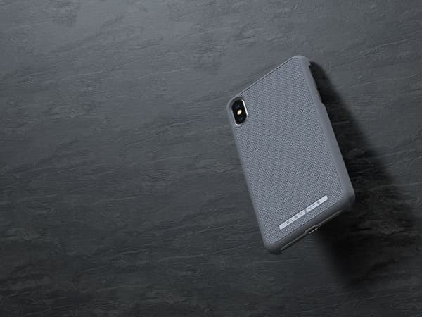 Nordic Elements Original Idun - iPhone Xs Max Stofcover (Mellemgrå)
