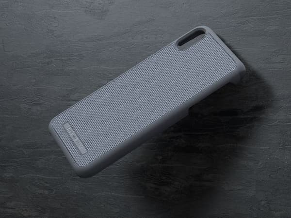 Nordic Elements Original Idun - iPhone Xs Max Stofcover (Mellemgrå)