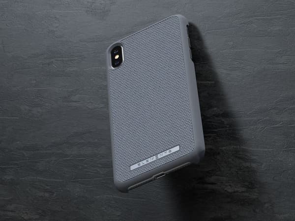 Nordic Elements Original Idun - iPhone Xs Max Stofcover (Mellemgrå)