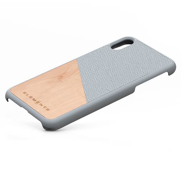 Nordic Elements Original Helm - iPhone Xs Max Træcover (Lysegrå)