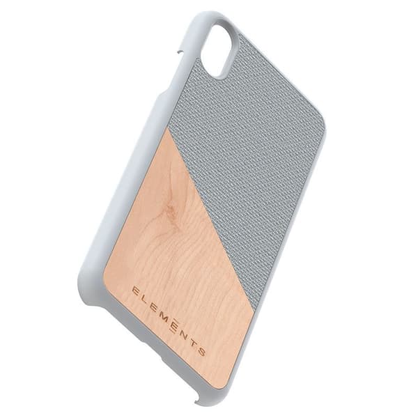 Nordic Elements Original Helm - iPhone Xs Max Træcover (Lysegrå)