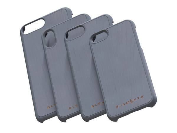 Nordic Elements Original Gefion - iPhone Xs Max Træcover (Mellemgrå)