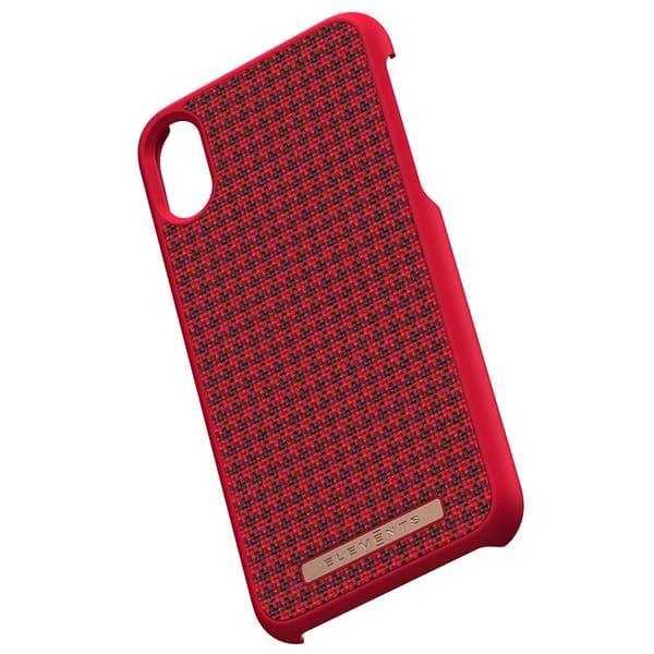 Nordic Elements Saeson Idun - iPhone Xs / X Stofcover (Rød)