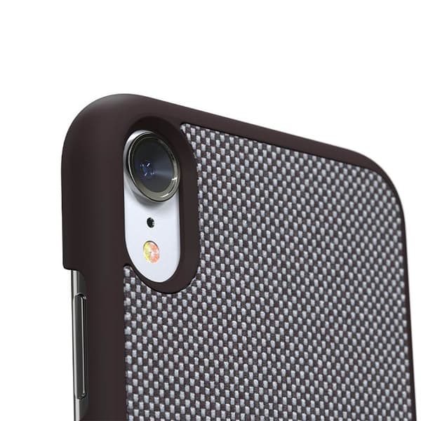 Nordic Elements Saeson Idun - iPhone XR stofcover (mørkebrunt mønster 1)