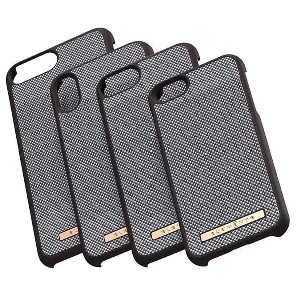 Nordic Elements Saeson Idun - iPhone XR stofcover (mørkebrunt mønster 1)