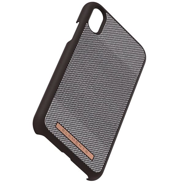 Nordic Elements Saeson Idun - iPhone XR stofcover (mørkebrunt mønster 1)