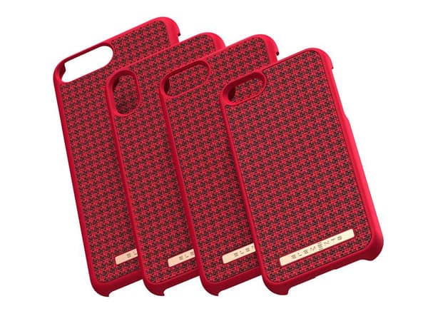 Nordic Elements Saeson Idun - iPhone Xs Max stofcover (rød)