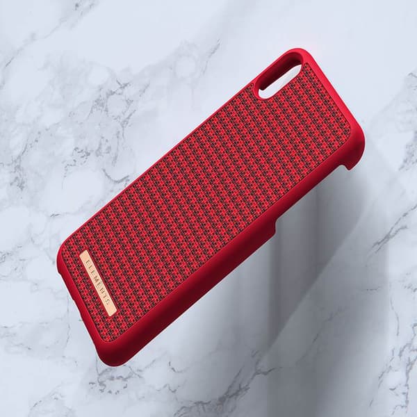 Nordic Elements Saeson Idun - iPhone Xs Max stofcover (rød)