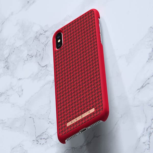 Nordic Elements Saeson Idun - iPhone Xs Max stofcover (rød)