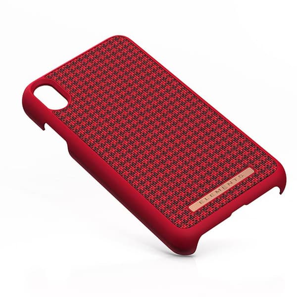 Nordic Elements Saeson Idun - iPhone Xs Max stofcover (rød)