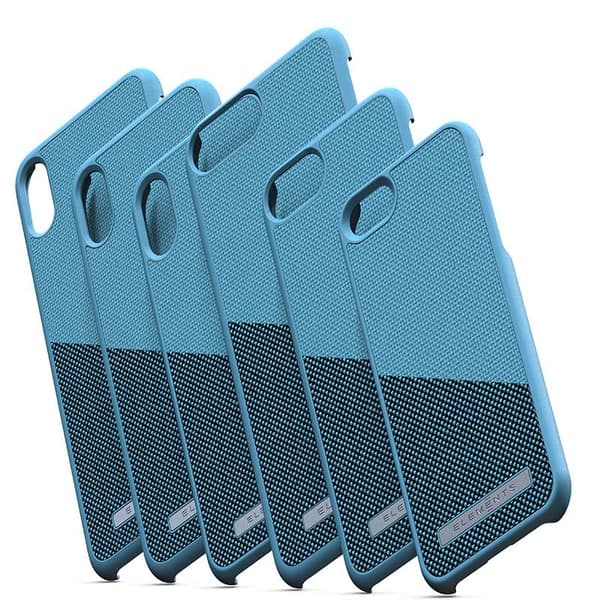 Nordic Elements Saeson Freja - iPhone Xs Max stofcover (petrol)