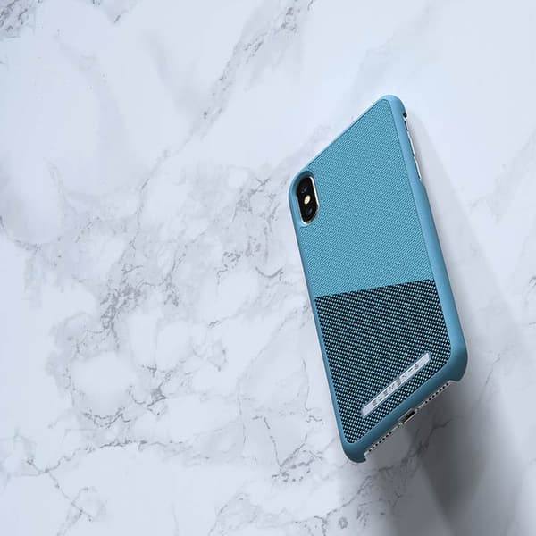 Nordic Elements Saeson Freja - iPhone Xs Max stofcover (petrol)