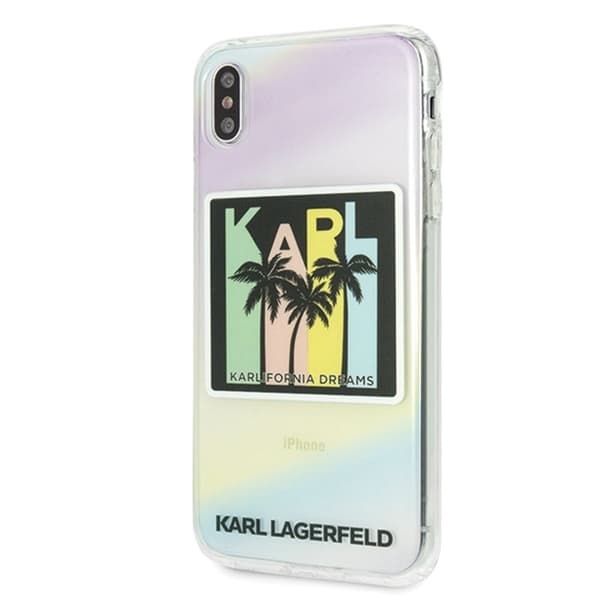 Karl Lagerfeld California Dreams Palms - iPhone Xs Max cover