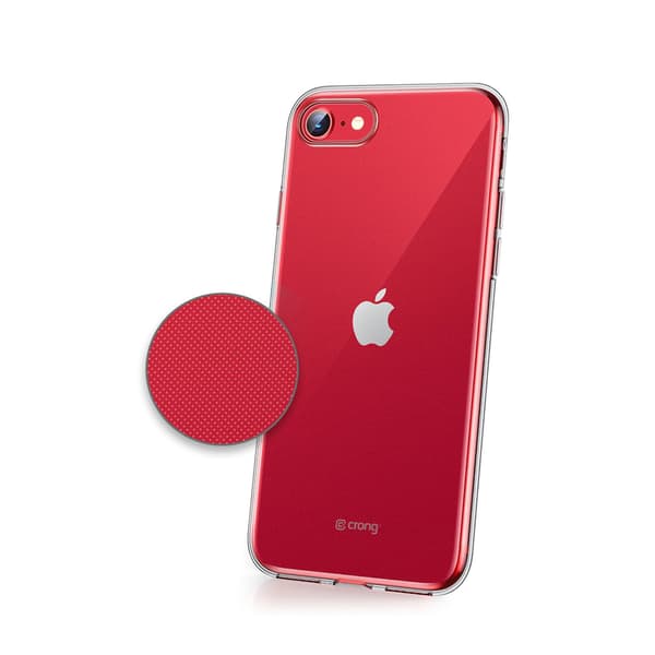 Crong Crystal Slim Cover - Etui til iPhone SE (2022/2020) / 8 / 7 (gennemsigtig)