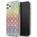 Pikkukuva 1 / 7: Guess 4G pionikuvioinen - iPhone 11 Pro Max -suojakuori (sateenkaari)