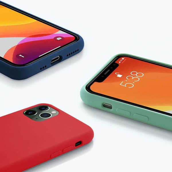 Crong Color Cover - iPhone 11-skal (svart)