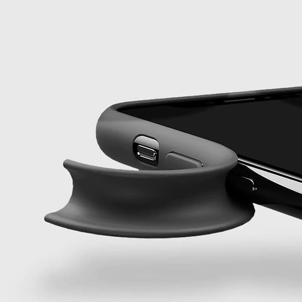 Crong Color Cover - iPhone 11-skal (svart)
