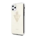 Pikkukuva 2 / 7: Guess Solid Glitter Triangle - iPhone 11 Pro -suojakuori (Kulta)