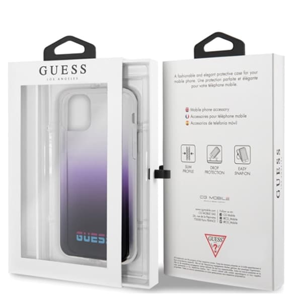 Guess California Gradient - iPhone 11 Pro Max -suojakuori (Violetti)