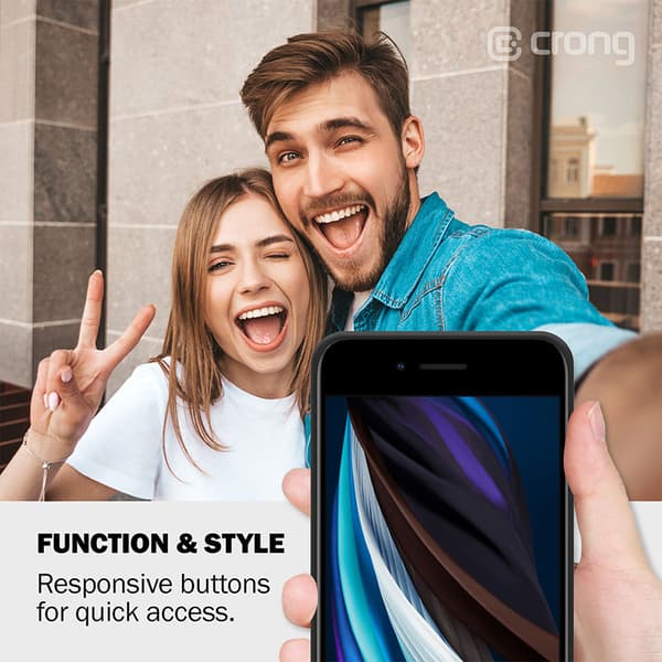 Crong Color Cover - Suojakuori iPhone SE (2022/2020) / 8 / 7 (sininen)