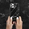 Pikkukuva 5 / 7: Crong Marble -kuori - iPhone 11 Pro -kotelo (musta)