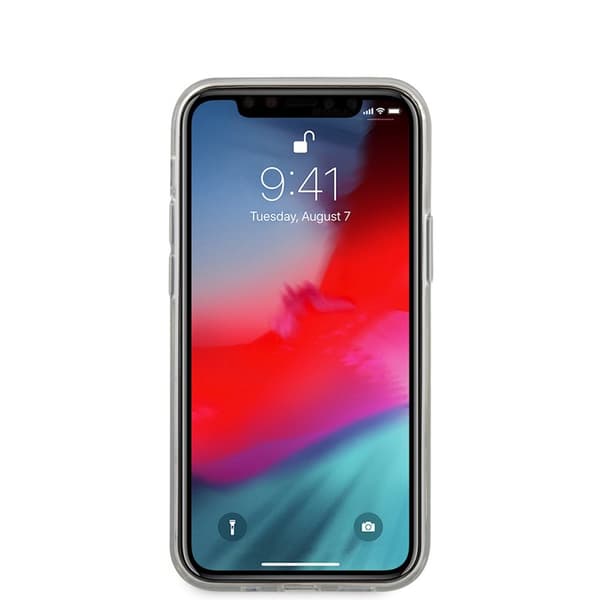 Guess Metallic Triange - iPhone 12 Mini cover (lyserød)