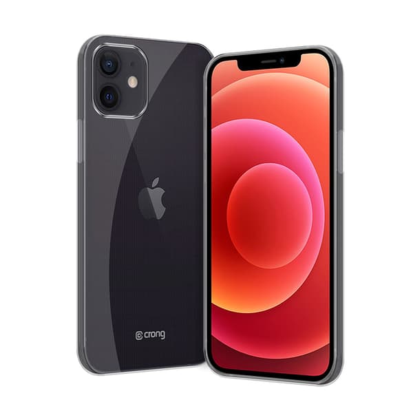 Crong Crystal Slim Cover - iPhone 12 / iPhone 12 Pro Etui (Gennemsigtig)
