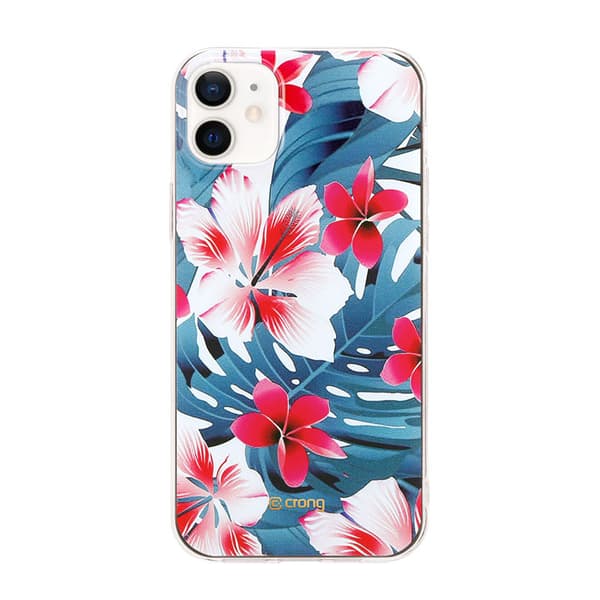 Crong Blomstercover - iPhone 12 Mini Cover (mønster 03)
