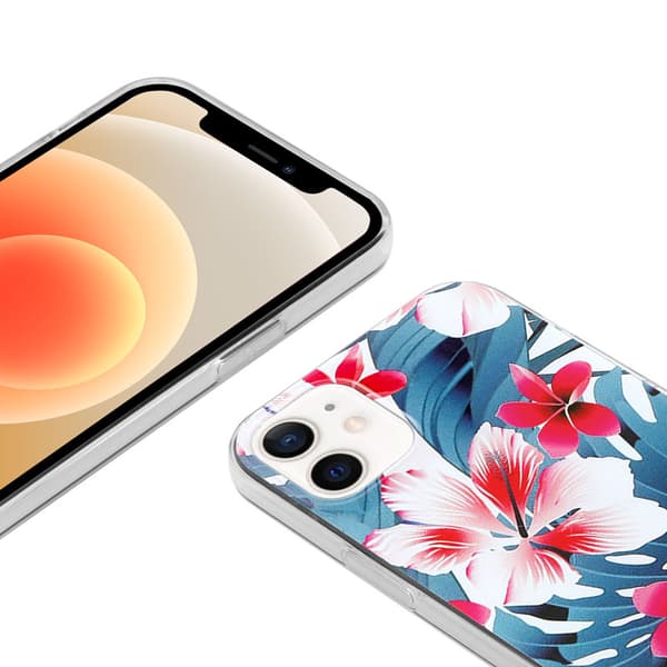Crong Blomstercover - iPhone 12 Mini Cover (mønster 03)
