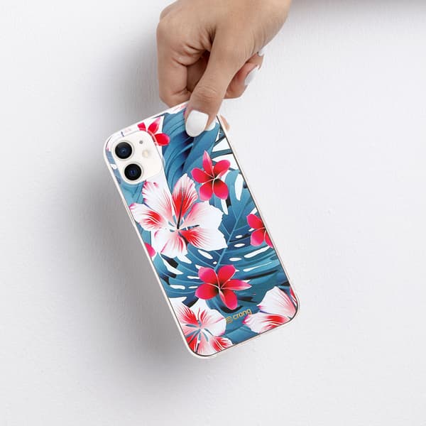 Crong Blomstercover - iPhone 12 Mini Cover (mønster 03)