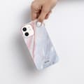 Miniatyrbillede 5 af 6: Crong Marmor Etui - iPhone 12 Mini Etui (Pink)