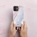 Miniatyrbillede 6 af 6: Crong Marmor Etui - iPhone 12 Mini Etui (Pink)