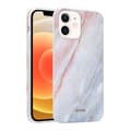 Miniatyrbillede 2 af 6: Crong Marmor Etui - iPhone 12 Mini Etui (Pink)