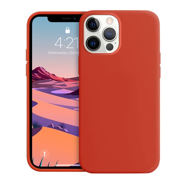 Crong Color Cover - iPhone 12 Pro Max cover (rød)