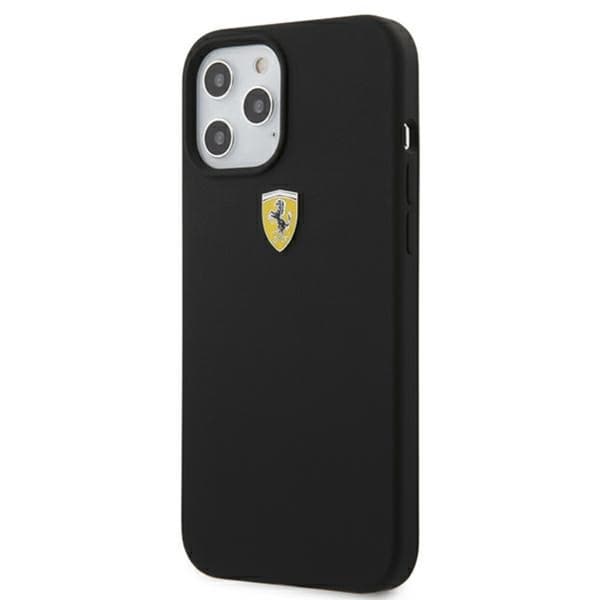 Ferrari On Track Silikone - iPhone 12 Pro Max Etui (Sort)