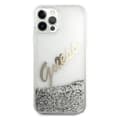 Miniatyrbillede 3 af 9: Guess Glitter Vintage Script - iPhone 12 Pro Max cover (sølv)