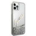Miniatyrbillede 4 af 9: Guess Glitter Vintage Script - iPhone 12 Pro Max cover (sølv)