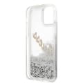 Miniatyrbillede 8 af 9: Guess Glitter Vintage Script - iPhone 12 Pro Max cover (sølv)