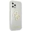 Miniatyrbillede 4 af 8: Guess Glitter 4G stort logo - iPhone 12 Pro Max cover (klart)