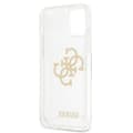 Miniatyrbillede 7 af 8: Guess Glitter 4G stort logo - iPhone 12 Pro Max cover (klart)
