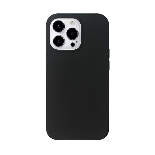 Crong Color Cover Magnetic - iPhone 13 Pro Max MagSafe -kotelo (musta)