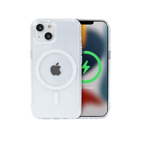 Crong Clear MAG Cover - iPhone 13 mini MagSafe-etui (Klart)