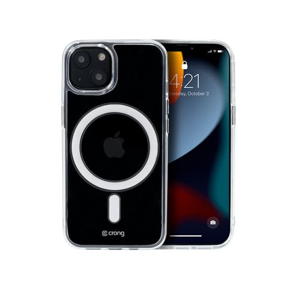 Crong Clear MAG Cover - iPhone 13 mini MagSafe-etui (Klart)