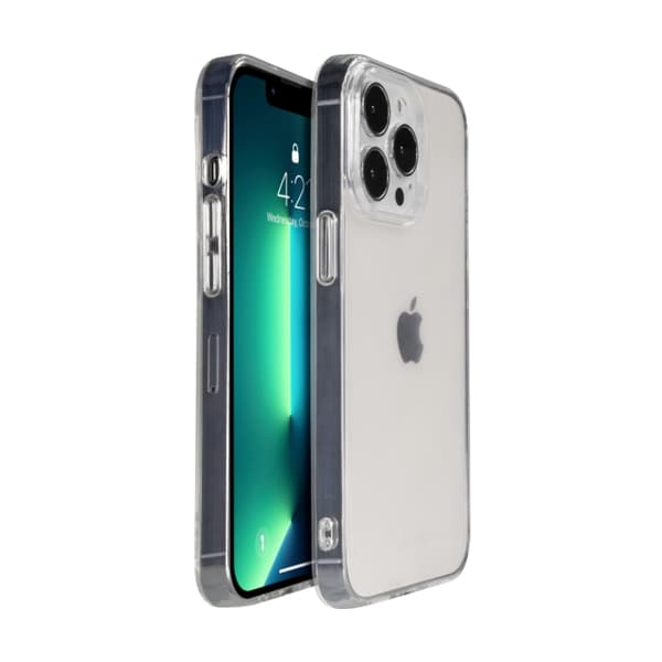 Crong Crystal Slim Cover - iPhone 13 Pro -kotelo (läpinäkyvä)